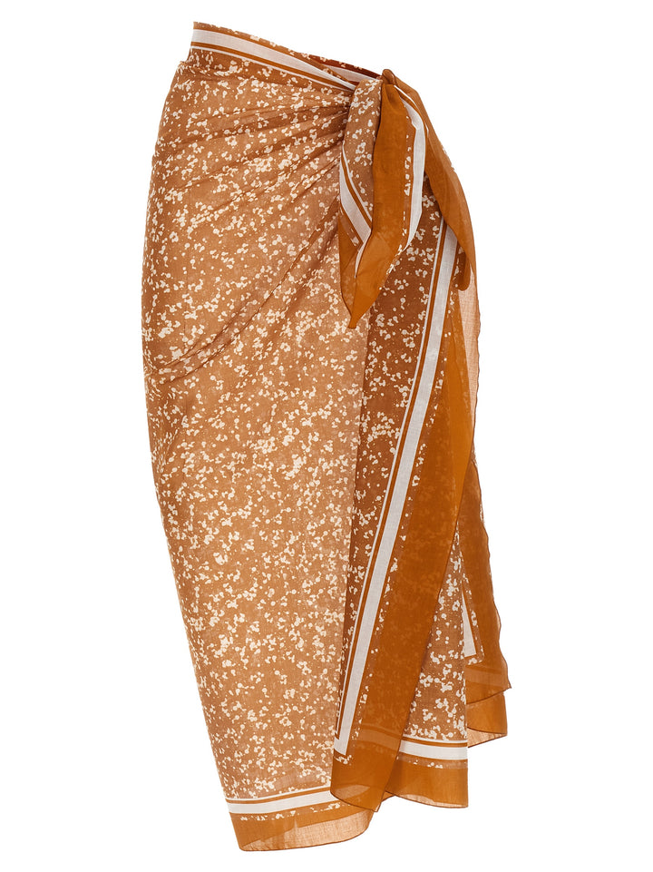 Kiton Sarong Skirt Beachwear - Brown | ec9e4239e1dfabe541772e6fd12d0841f6ba9c1a