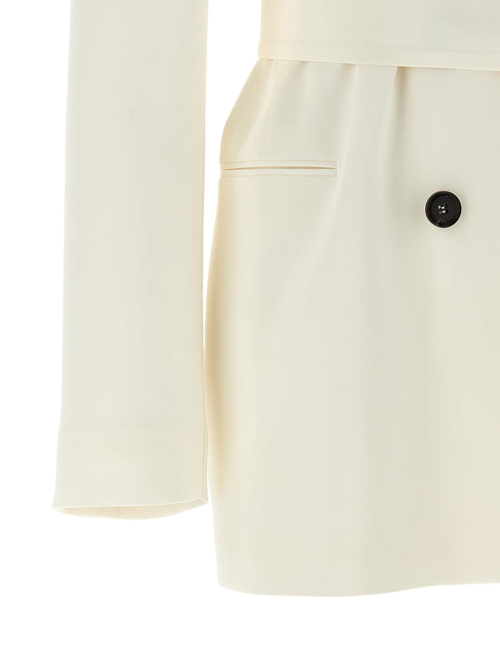 Kiton Silk Blazer BlazerS - White | b48911e7048af08ed05740f3d1614bc877210478