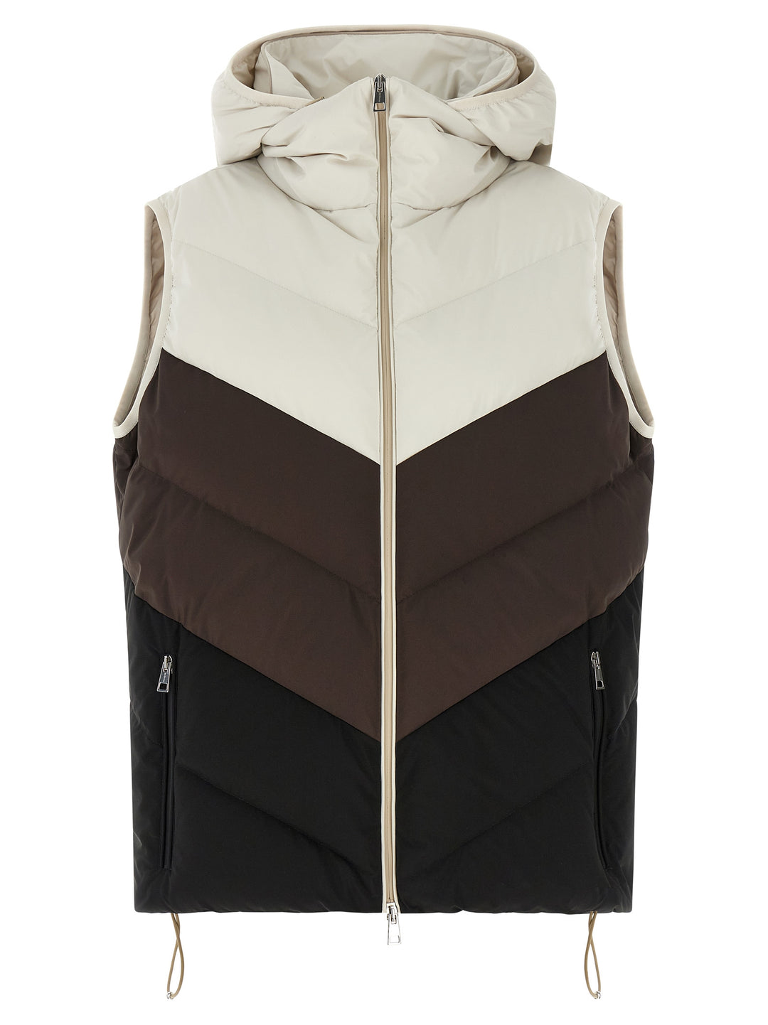Kiton Chevron Stitching Padded Vest Gilet - Multicolor | 0c0c1b62f9b78e99184de0a0ed54df4fffa8e6a9