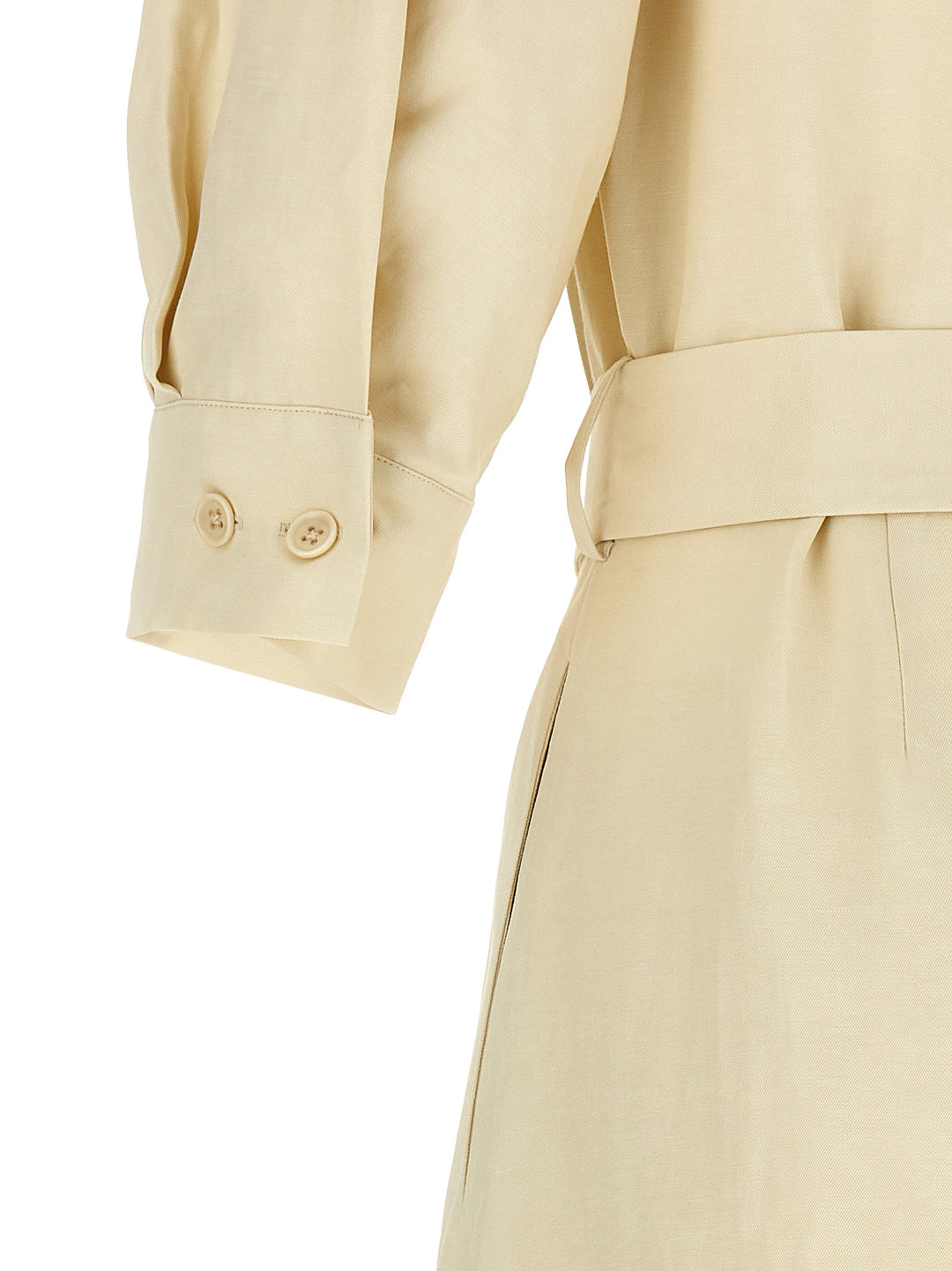 P.A.R.O.S.H. Chemisier Dress Dresses - Beige | 3ccf80da0d9812b757599d7246bfb475cfe04c8d