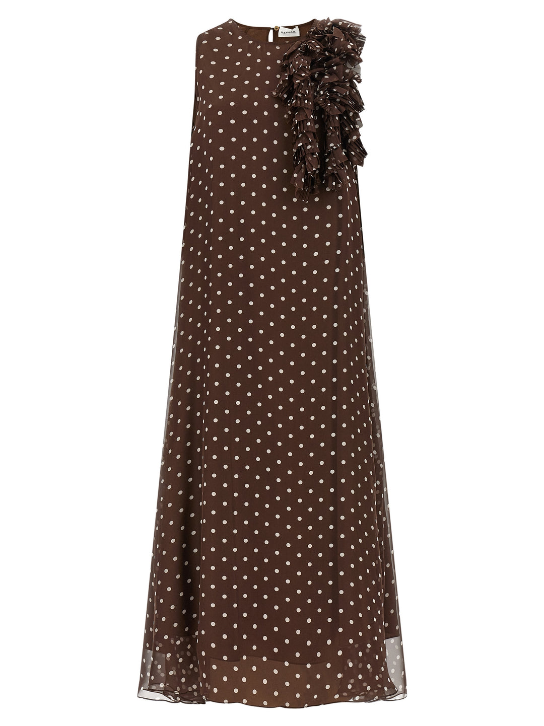 P.A.R.O.S.H. Pallina Dresses - Brown | a2cc6b8ffe7ded9810e989e41725239442c737bd