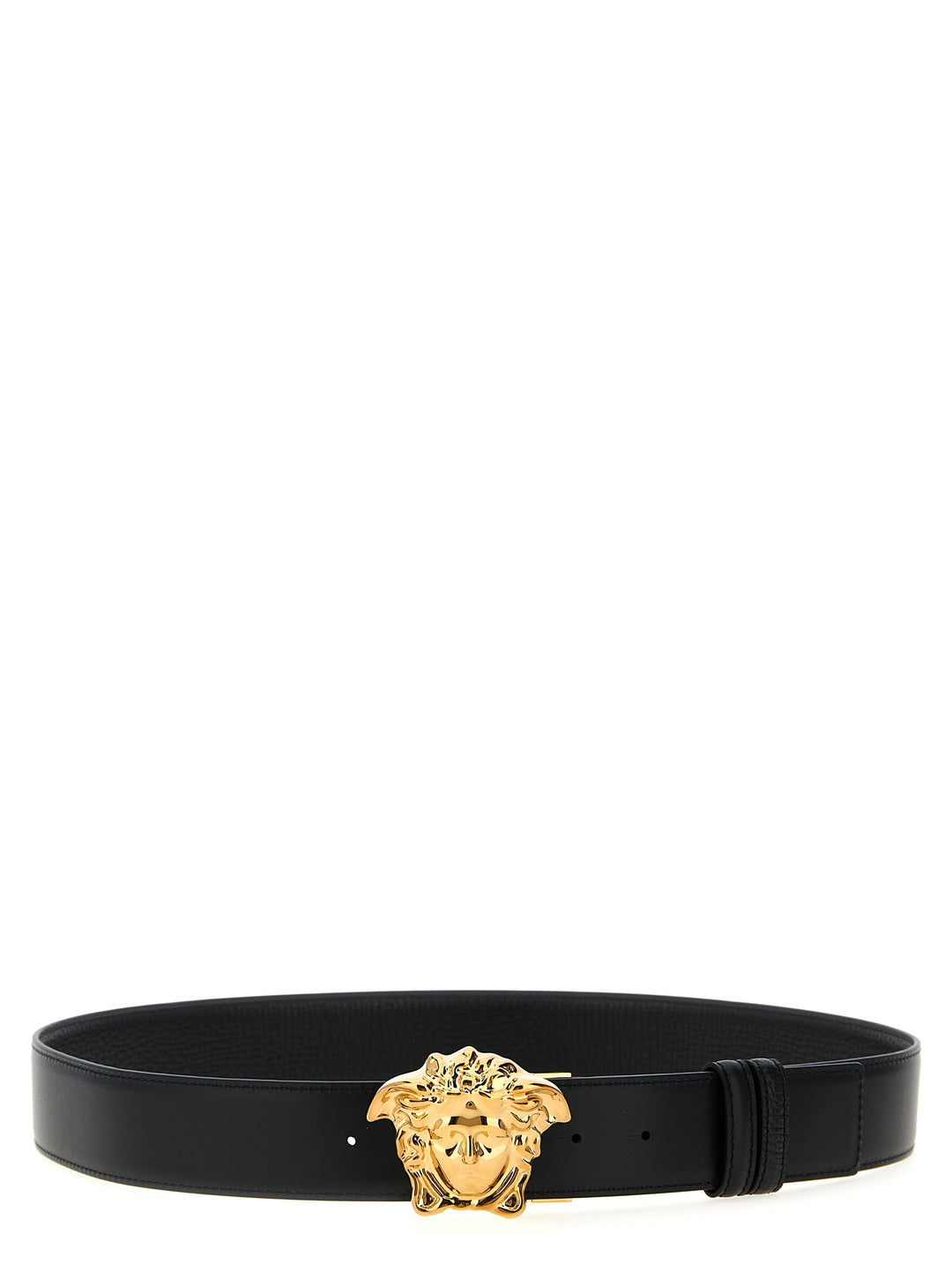 Versace La Medusa Belts - Black | c3da5cdbbb8d2dc63928323eee61d6a1e337fd54