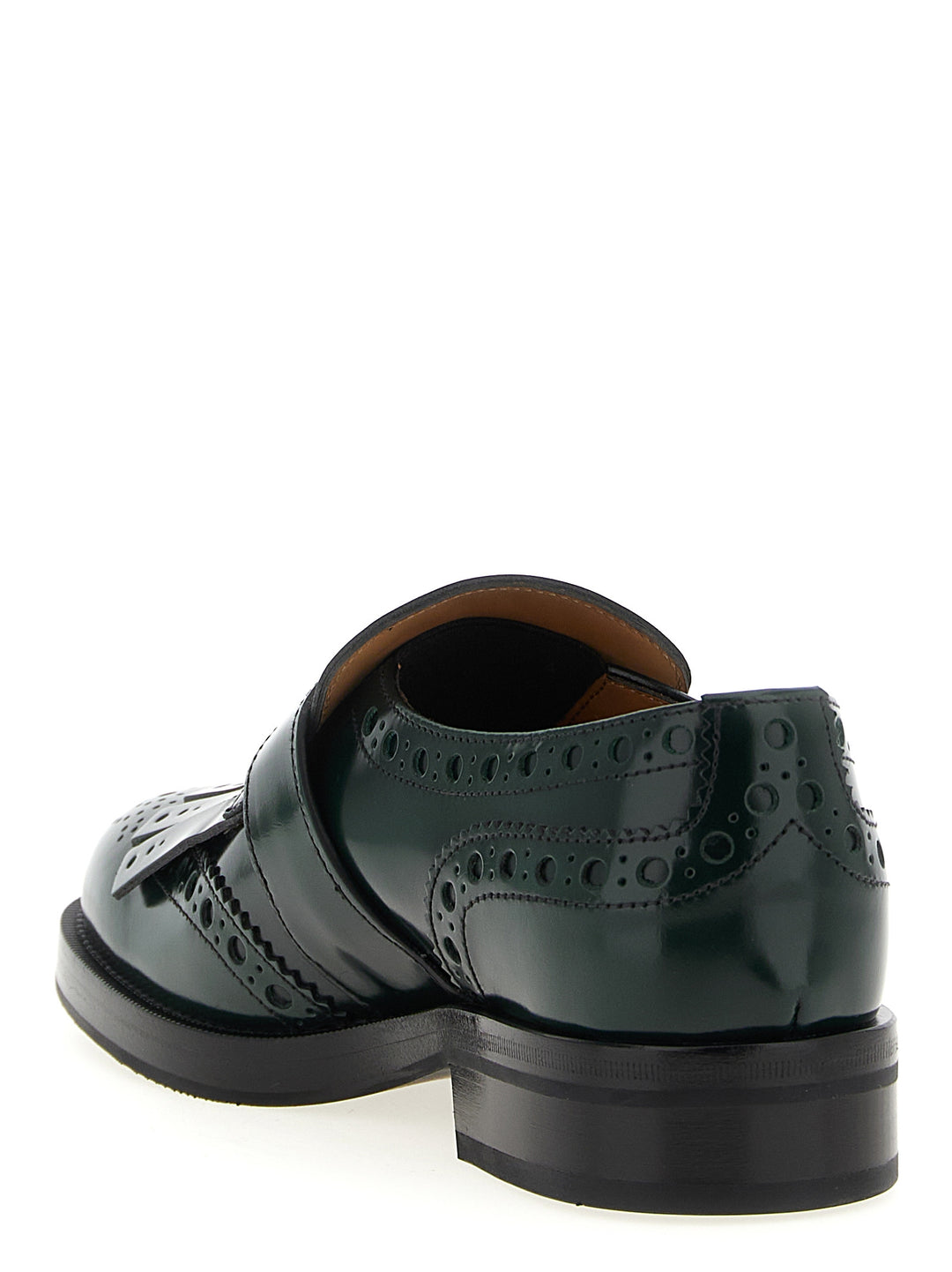 Church'S Phillis Lace Up Shoes - Green | 2bb256a20a6d6b45aab1158cab0f2592edf9e4f3