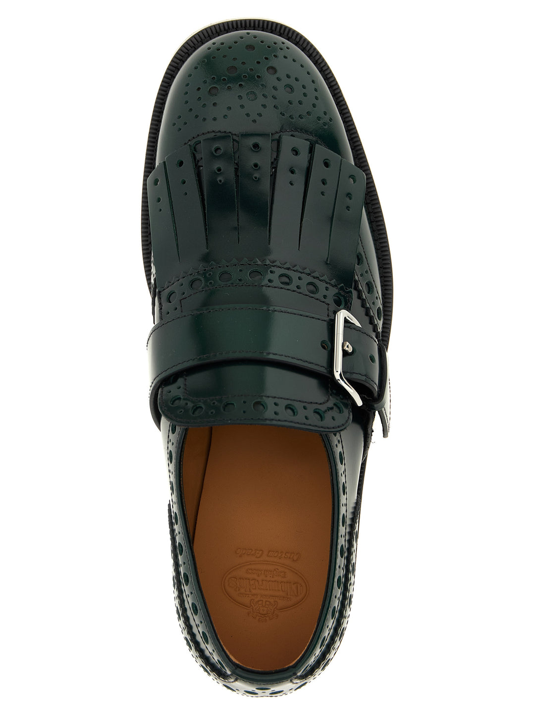 Church'S Phillis Lace Up Shoes - Green | ee612ed54a9403e68dd29409f0362af165e7d63c