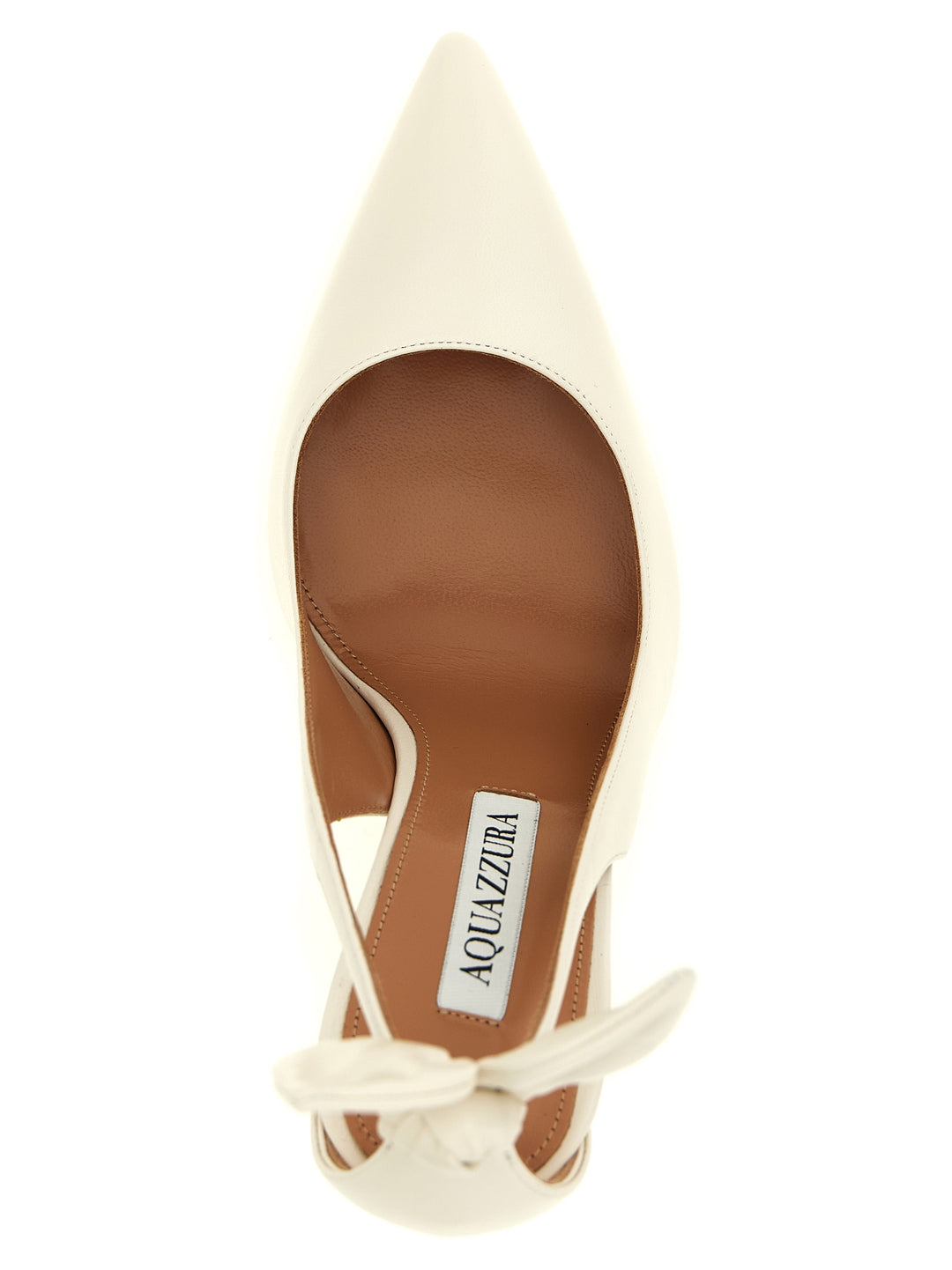 Aquazzura Bow Tie Pumps - White | 5b8ee0345df5e2d84e065adffebda7b2db49c215