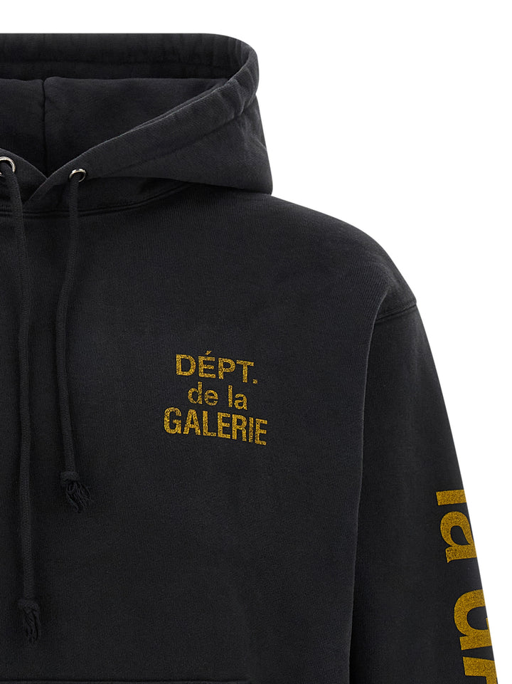 Gallery Dept. Logo Print Sweatshirt - Black | 753831f6c2851108c1c42d8b13729245da561479