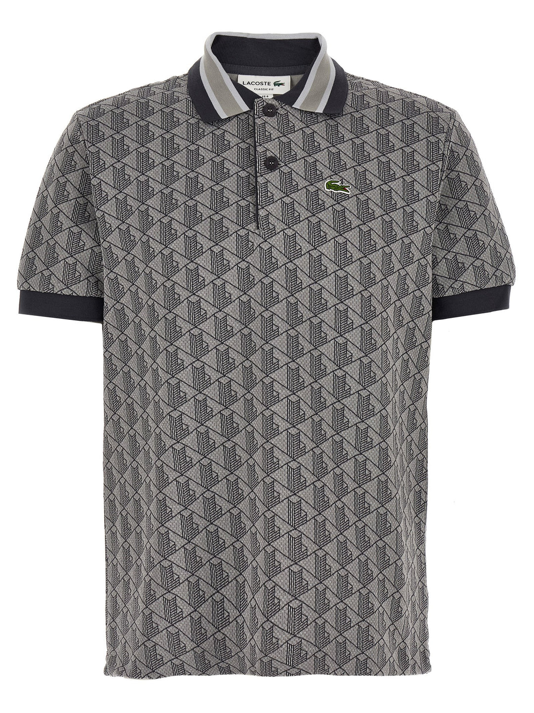 Lacoste Paris Polo - Gray | 452de583afd90b297fb7073249c5c09deea34ec3