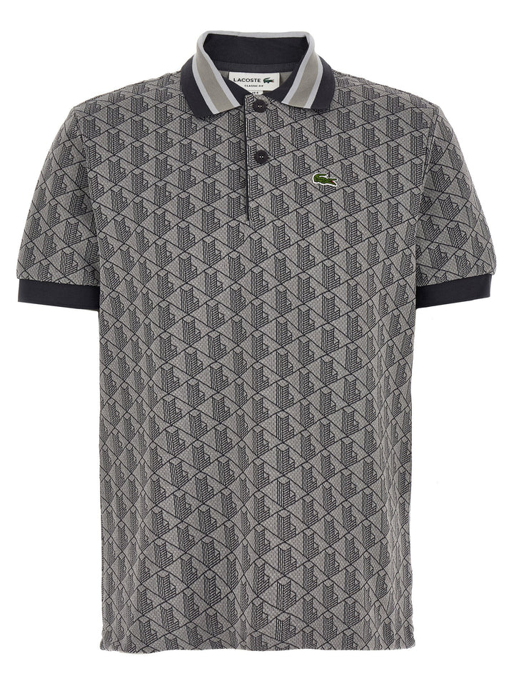 Lacoste Paris Polo - Gray | 452de583afd90b297fb7073249c5c09deea34ec3