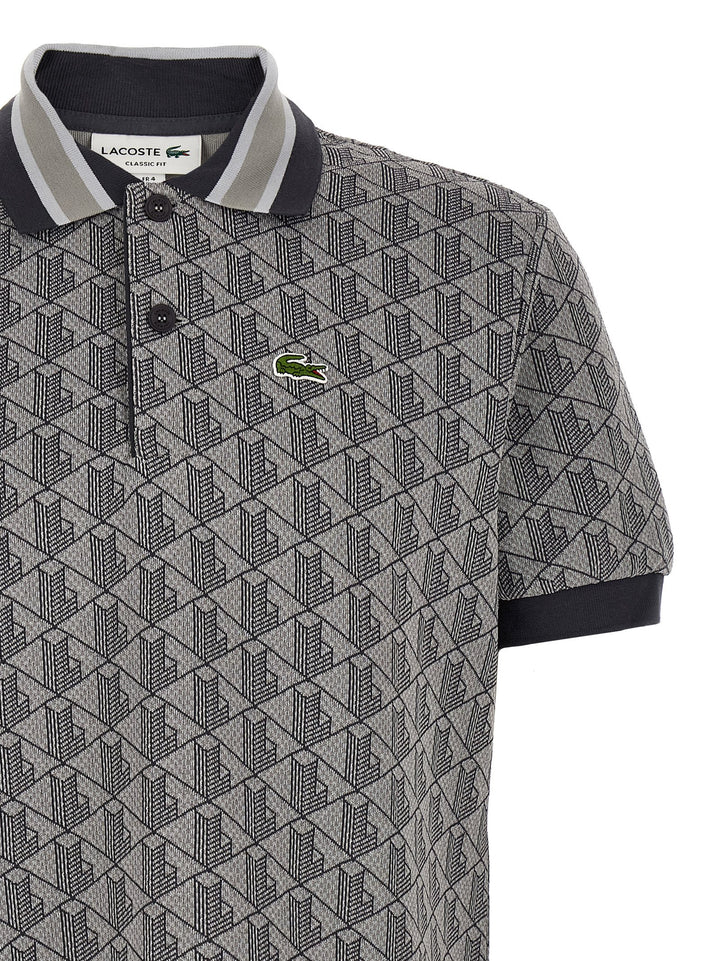 Lacoste Paris Polo - Gray | 876681405b292e625165e78d1a8bb5990604d74b