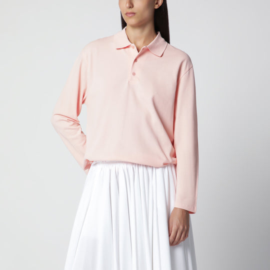 Pink Diana Organic Cotton Polo Shirt