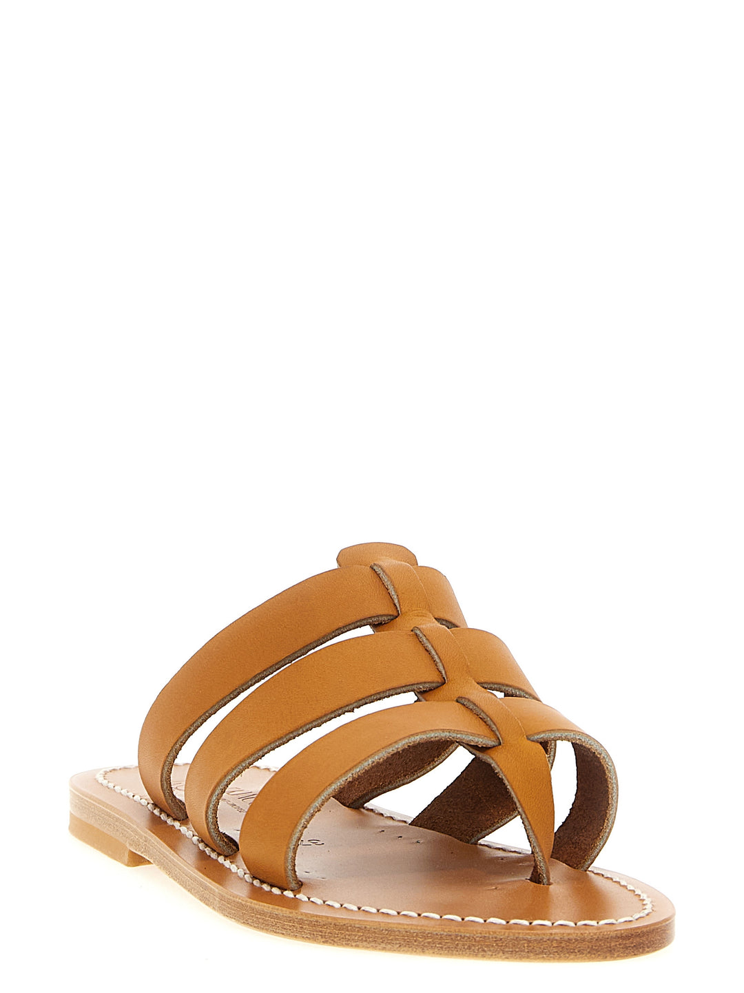 K.Jacques Saint Tropez Dolon Sandals - Beige | 669fc56806f438fd1e314c1f79b60ff614d5a376