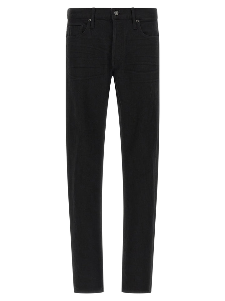 Tom Ford Straight Leg Jeans - Black | be1de6159fe63c6e02946414fc3ee173532bc772