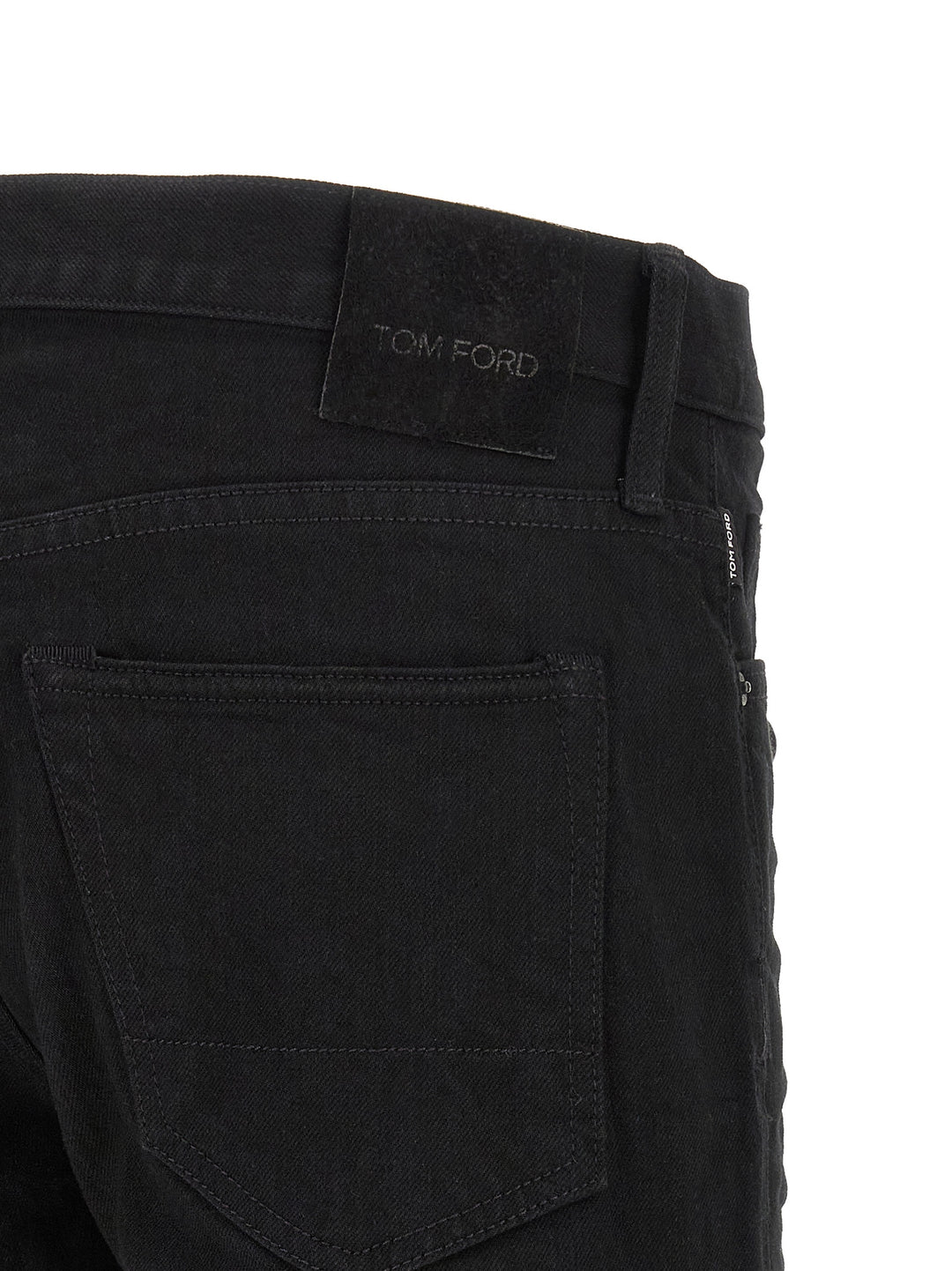 Tom Ford Straight Leg Jeans - Black | 64e9b1eeff92375b527c770adb3409b9897aa928