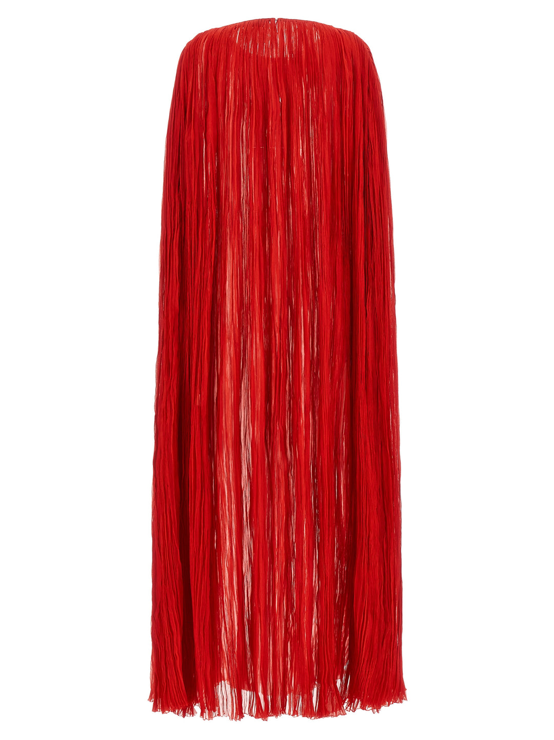 Federica Bonifaci The Pleated Dress Cape Dresses - Red | 6a761c48d1c346373468ba20d9162569cac46e72
