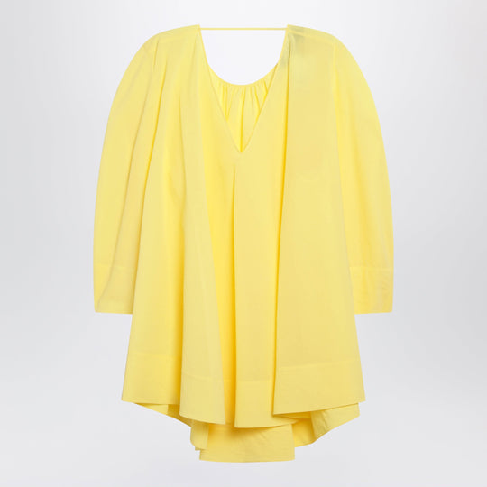 Paysan Tunic Dress In Yellow