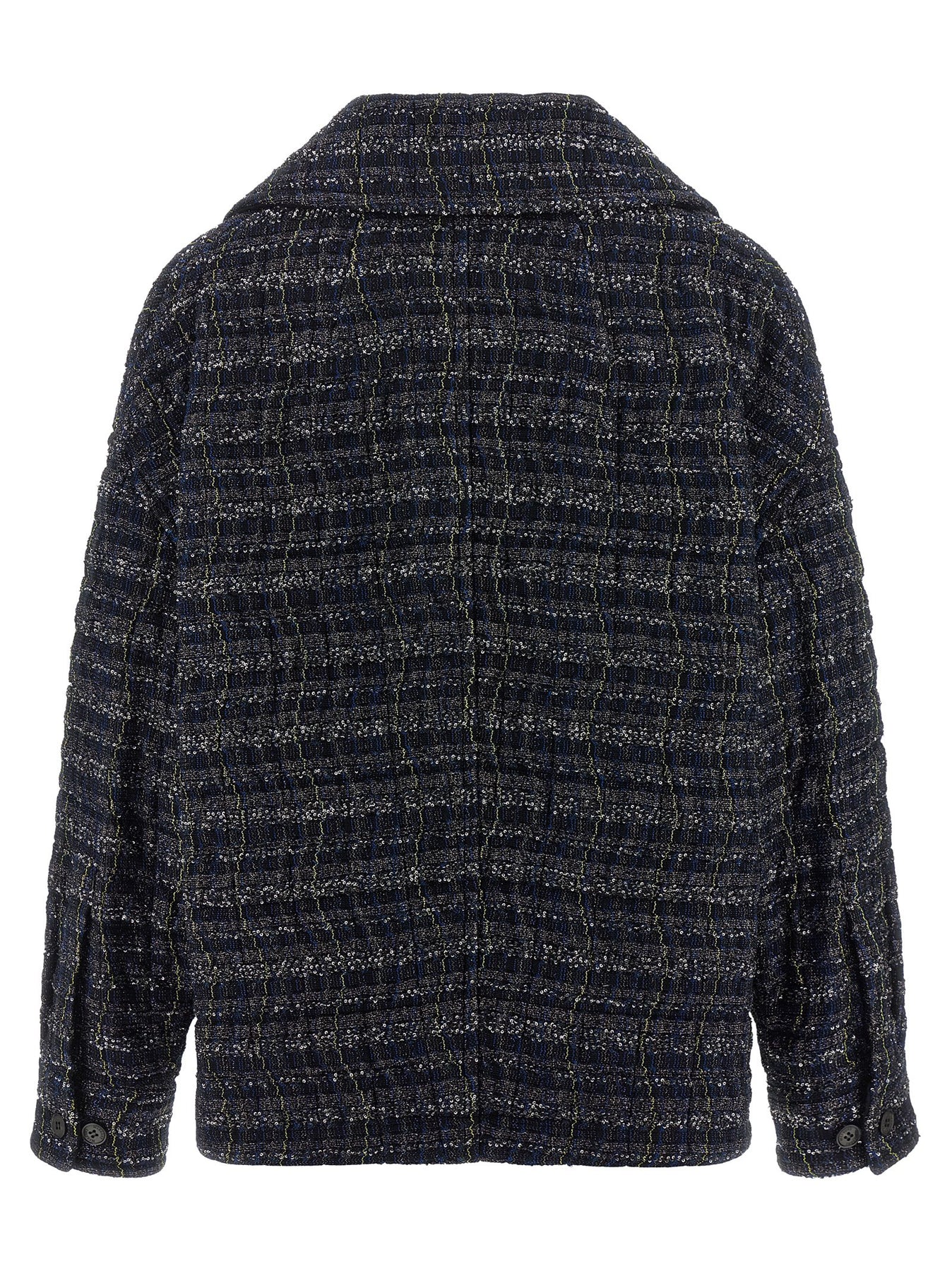 Missoni Caperdoni Frame Overshirt Coats and Trench Coats - Blue | 421fb12d14b85c4df0cbee9bd55c4e655441fafa