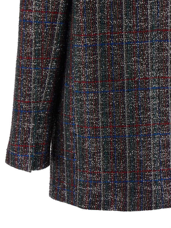 Missoni Sequin Tartan Blazer BlazerS - Multicolor | 947f15468819f5009c0e123eaee093986806dfd7
