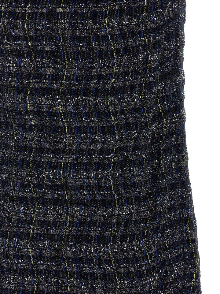 Missoni Check Pattern Dress Dresses - Multicolor | ebadf262a35b70f770f94173391ce82bdeb01550