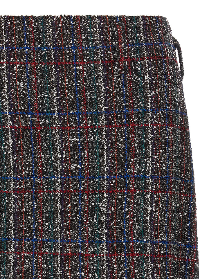 Missoni Sequin Tartan Skirt Skirts - Multicolor | 726a7f157312d5fec20abca436329effb9556ac4