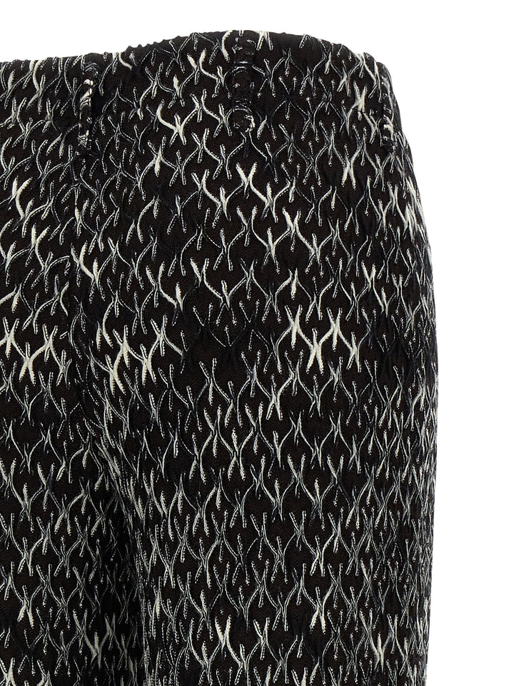 Missoni Flamed Lace Pants - White/Black | 0f5e7facafc2004fac0a348823daffd85305e089