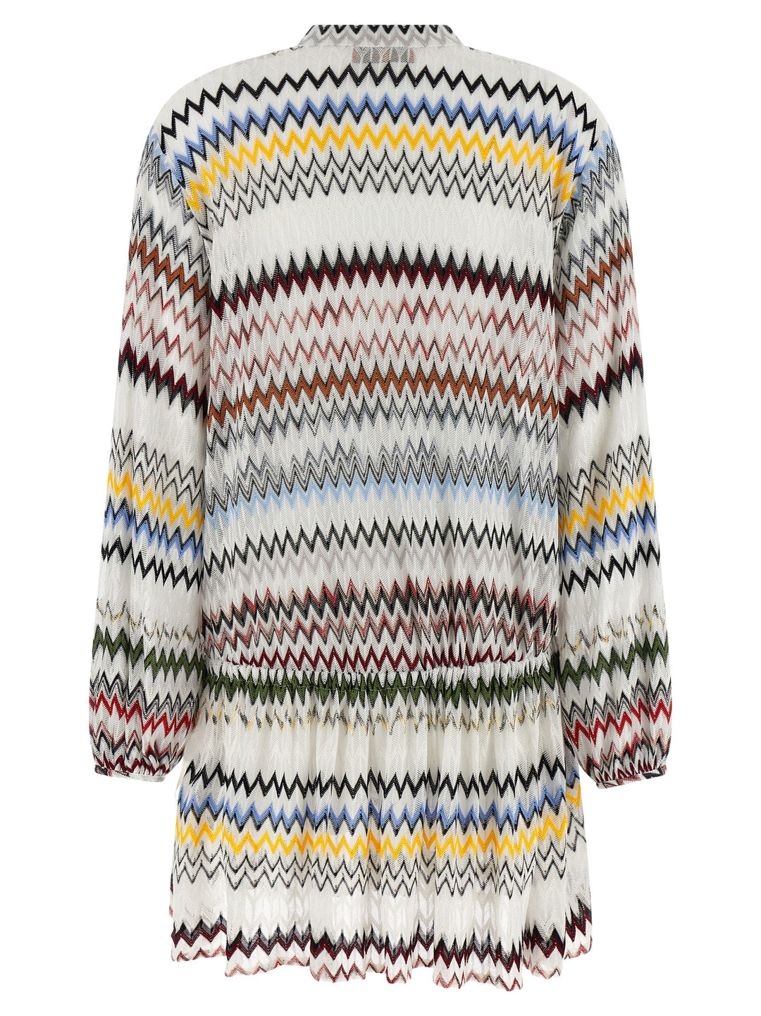 Missoni Micro Chevron Dress Dresses - White | 269173ee7ed299634ed9236ca4dfa8bc494e52e0