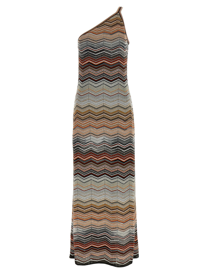 Missoni One-Shoulder Dress Dresses - Multicolor | cf6132a84f287125c0d9bc37e9396ff941b5ec4f