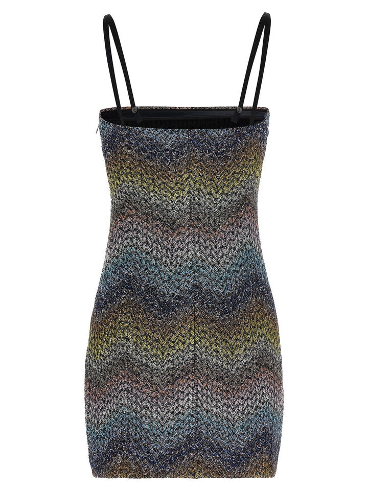 Missoni Lamé Viscose Dress Dresses - Multicolor | 604ecc448c8cfdcc2cda3b89dc9ca3e47fbe757f