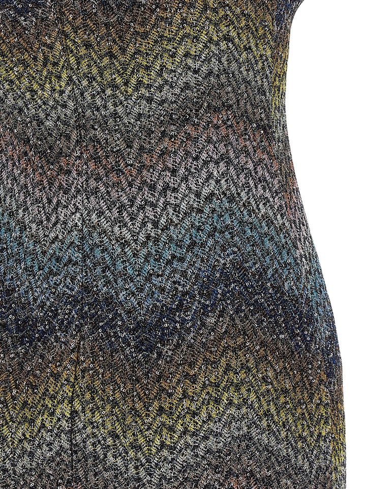 Missoni Lamé Viscose Dress Dresses - Multicolor | 74cf18731a335f22de25372f56e0a79a4fe2954f