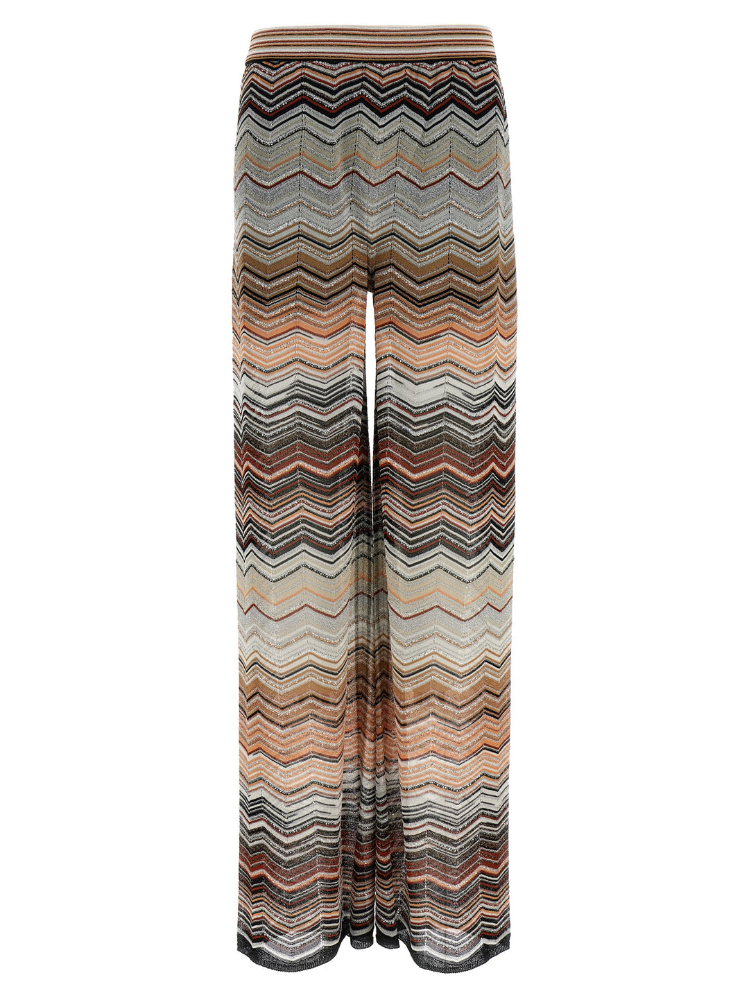 Missoni Chevron Lamé Pants - Multicolor | 2bcc853b5023f9ea4c0d5d40140e4b4eb721b3ba