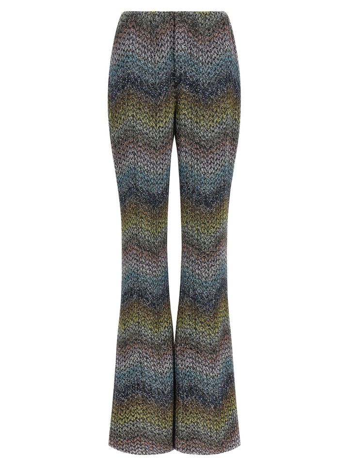 Missoni Lamé Viscose Pants - Multicolor | e6bea7e1a7c2a8a6a219157ae1542bbbb953f10f