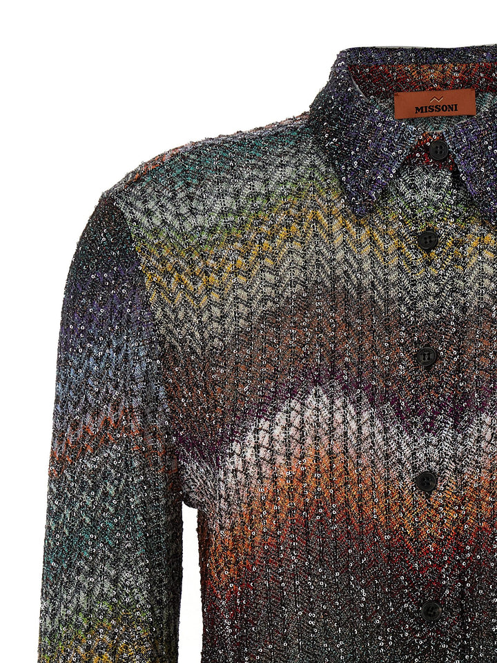 Missoni Sequin And Lamé Viscose Shirt Shirt and Blouse - Multicolor | b37f4532d4c77955e0ca17ab25f053d8846dd38a