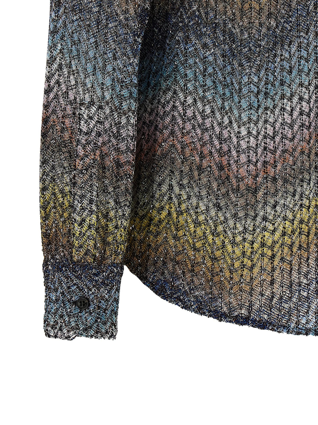Missoni Lamé Viscose Shirt Shirt and Blouse - Multicolor | 88b79534a37989e2824611e042801ed950e841fd