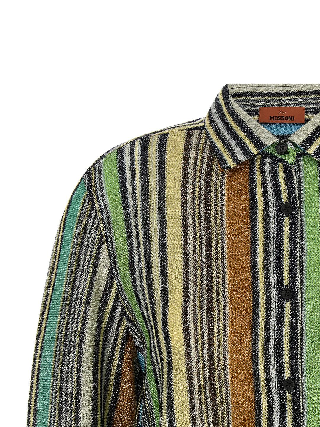 Missoni Lamé Viscose Shirt Shirt and Blouse - Multicolor | f202bf92e1ef26f35d4f75e38cc1b59711273769