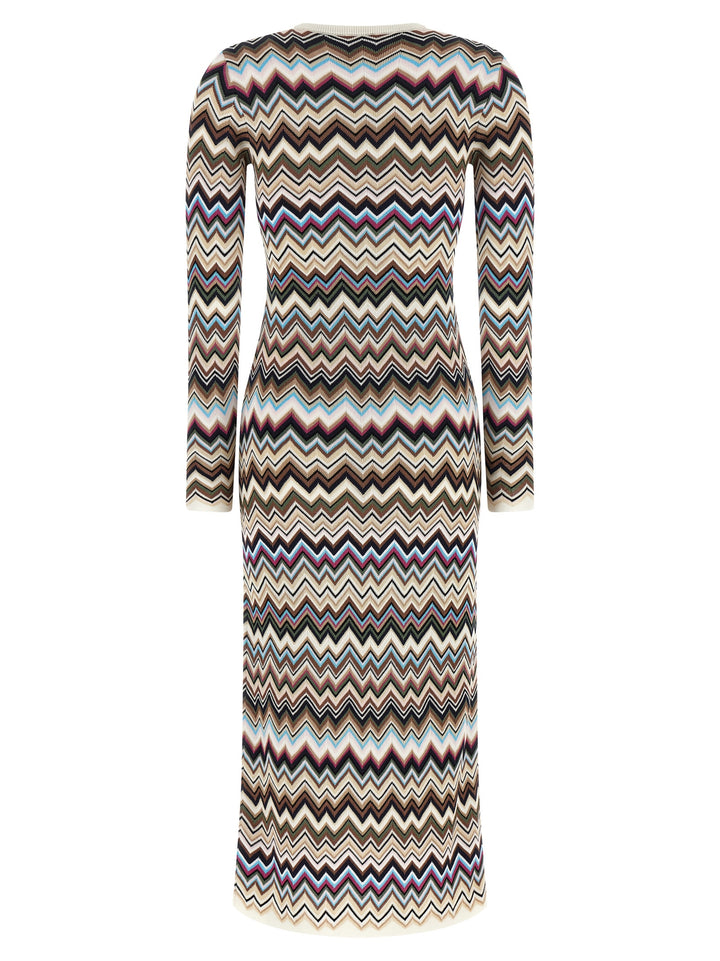 Missoni Zigzag Dress Dresses - Multicolor | 08eb8d1d57a9c6e77e52ad1e531a4b6cbed6e477
