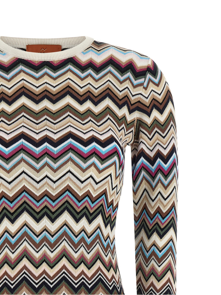 Missoni Zigzag Dress Dresses - Multicolor | bb5588b74c4bb563b5d85a63bcf4dfcfa03bc3fd