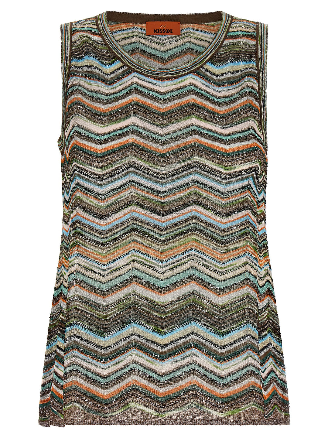 Missoni Chevron Workmanship Top Tops - Multicolor | b9b3b1d2479ed50d01f480d5ff8430711a33ee21