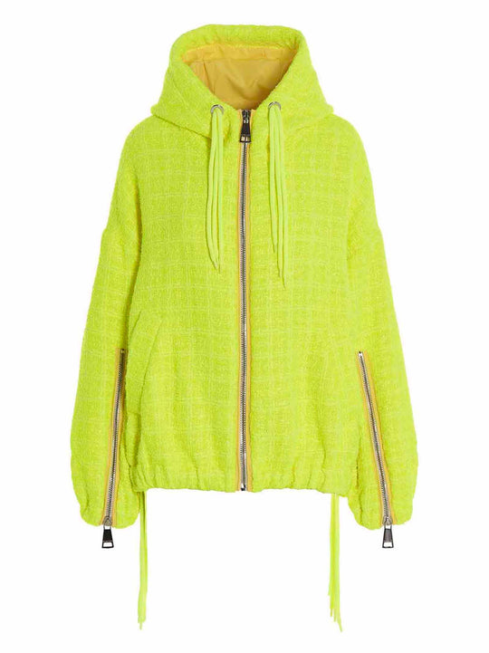 Chris Windbreaker Tweed Casual Jackets And Parka Yellow