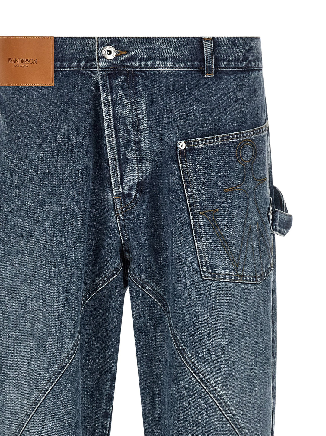 J.W. Anderson Twisted Workwear Jeans - Blue | 32a2ef9a9c974a6f392708184e3e163dff0ad18b
