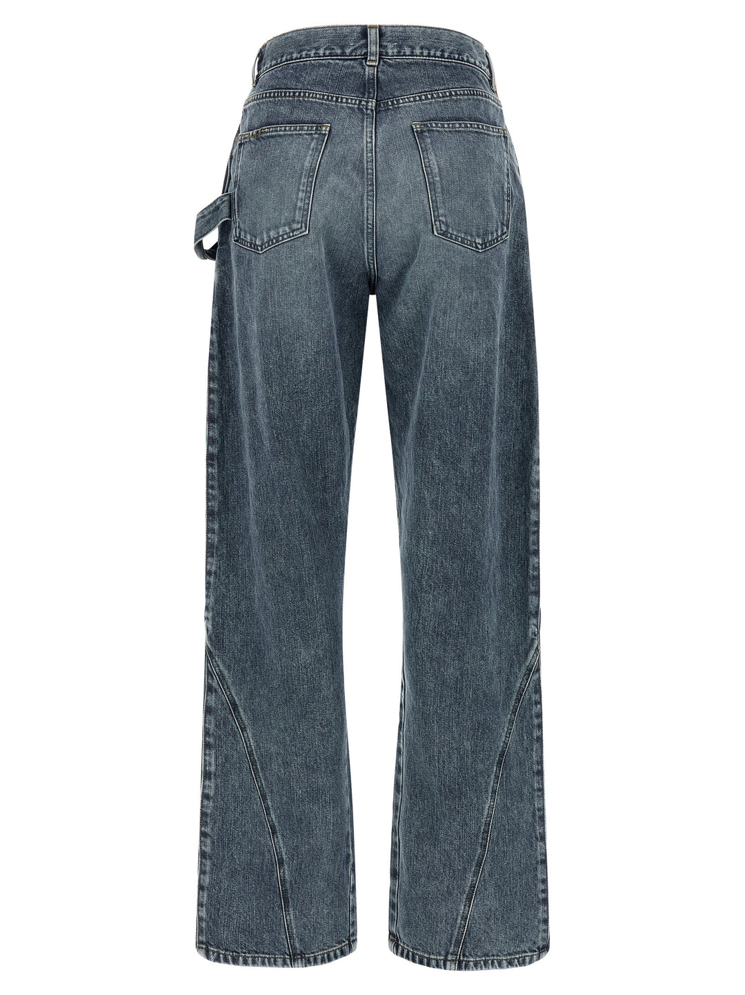 J.W. Anderson Twisted Workwear Jeans - Blue | 97d3589f4cb6cba6726f542764021e729cce194e