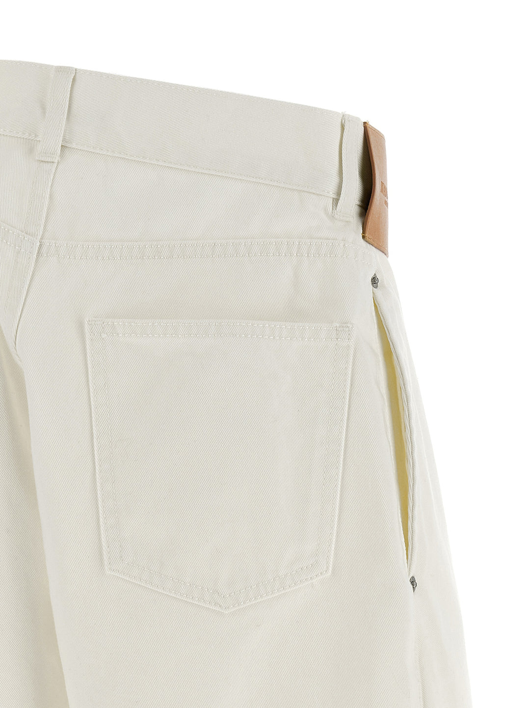 J.W. Anderson Twisted Workwear Jeans - White | 794d26b377cb89c1413d6a6067628253c3d63842