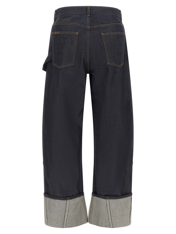 J.W. Anderson Twisted Workwear Jeans - Blue | 6f668d7af9c4dc140d2d093ff7865dbf5b1bf275
