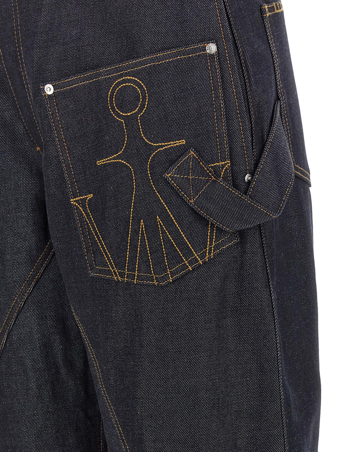 J.W. Anderson Twisted Workwear Jeans - Blue | 19545292afc6f78618ec1b603f4546c829e8755f