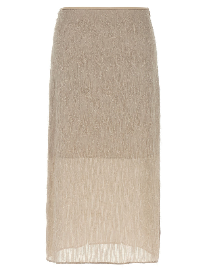 Peserico Fil Coupé Skirt Skirts - Gray | eb80f03cd5f9f5704d6cbba72e46387d94b278e7