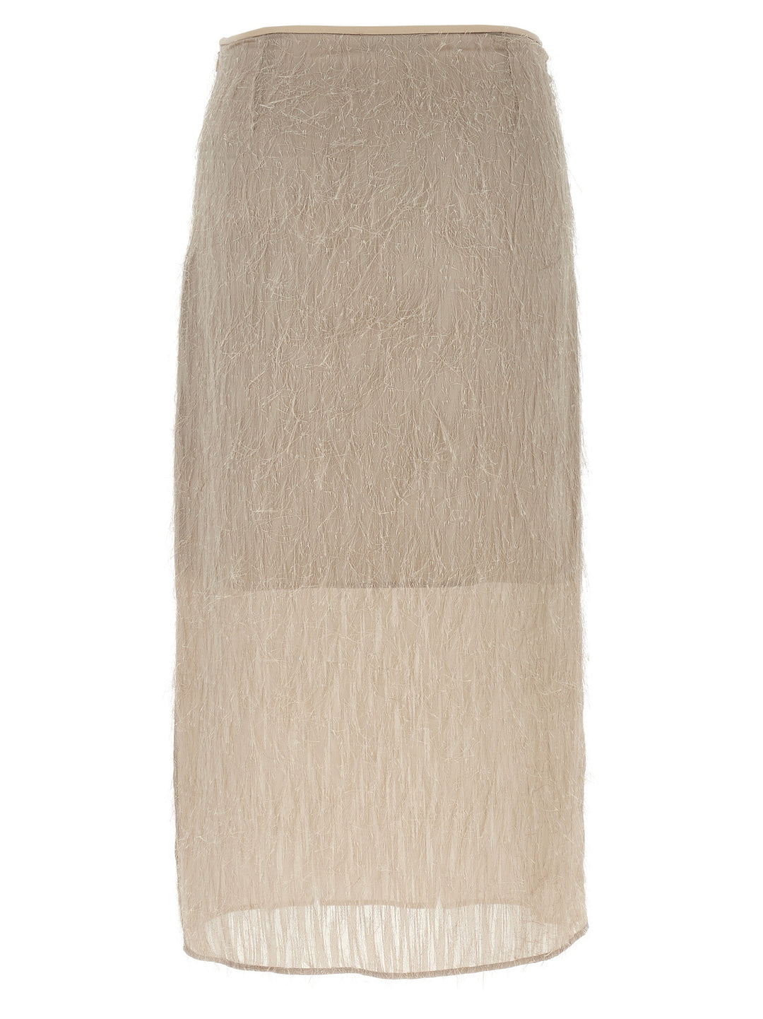 Peserico Fil Coupé Skirt Skirts - Gray | 3c72cce507f03d9a7e64ce7c0e47bc8c16e7ea94