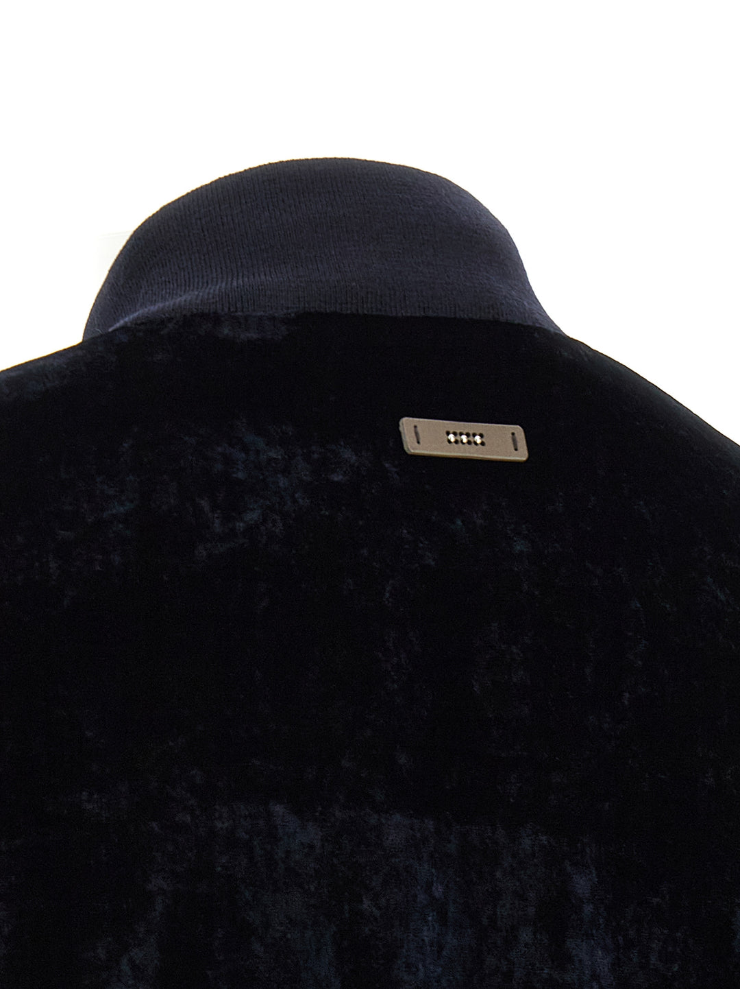 Peserico Bomber Sweatshirt - Blue | 9e81a9e5a8d3f512b7443788339bcd2488bbcc78