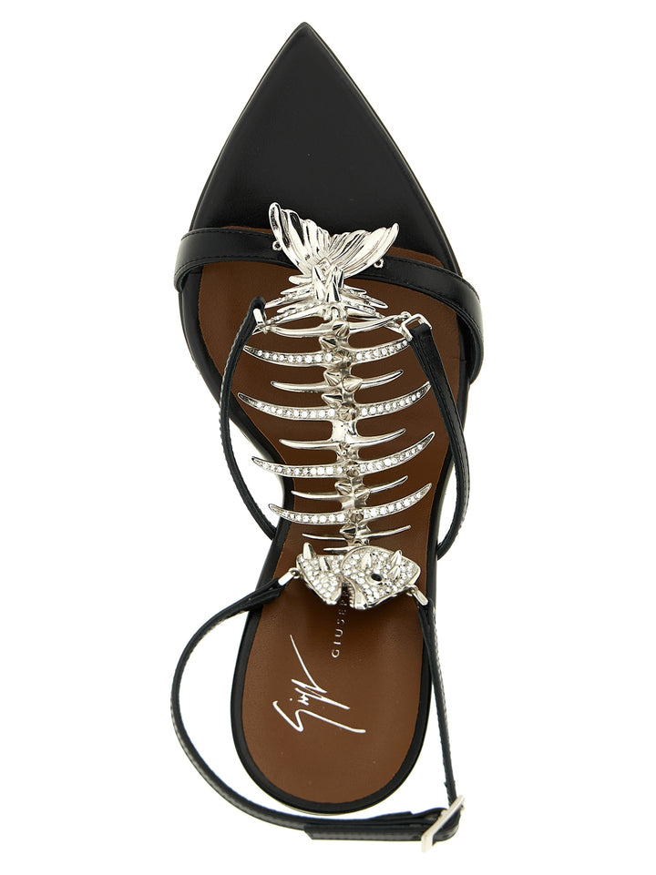 Giuseppe Zanotti Slim 2.0 Sandals - Black | 319a3352d534c8c04b0696440f5f9b3dc85cd812