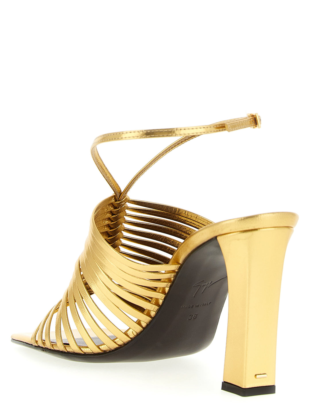 Giuseppe Zanotti Savoia Sandals - Gold | 50086c37dedb3b9569874da50aff3ed887963a67
