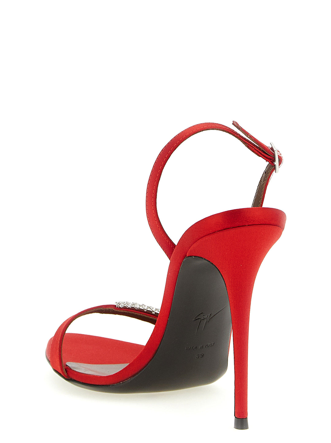 Giuseppe Zanotti Lena Crystal Sandals - Red | f26df5f46524b7f8ef7c5d865edac7ae18d61090