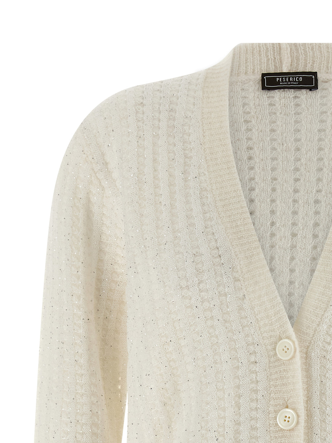 Peserico Tricot Cardigan Sweaters and Cardigans - White | deb2ca2debaeced6dba77cb85309dbb8bad2da2c