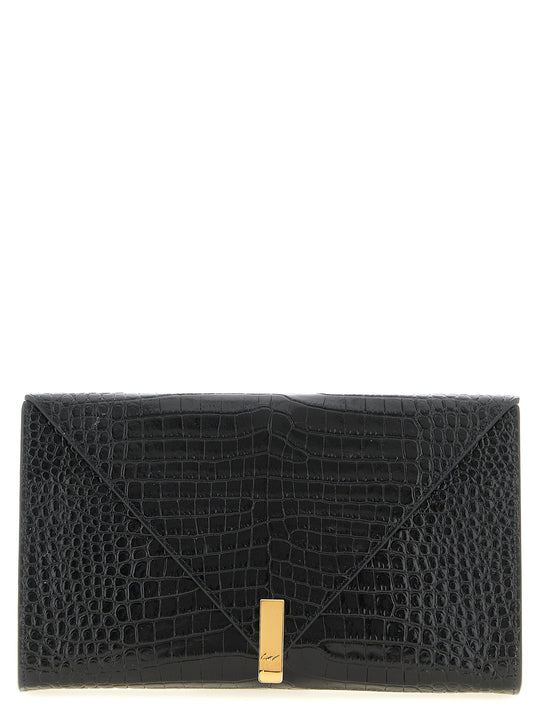 Envelope Bag Clutch Black